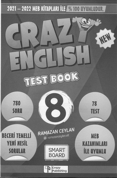 CRAZYI ENGLISH TEST BOOK