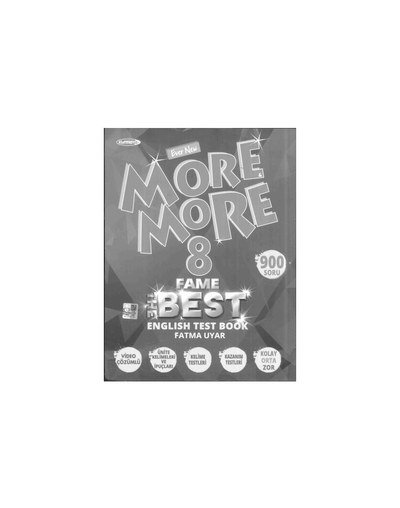MORE MORE FAME THE BEST ENGLISH TEST BOOK Zeta Fotokopi