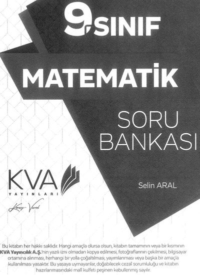MATEMATİK SORU BANKASI