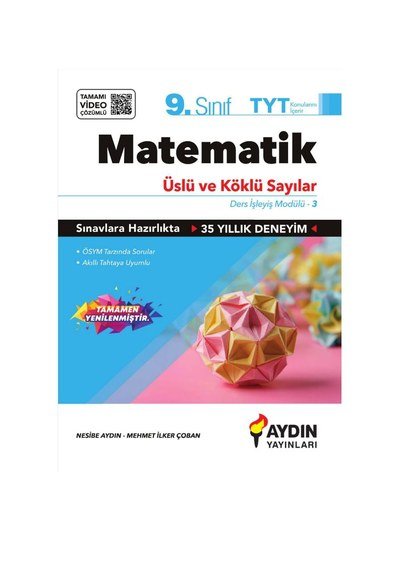 MATEMATİK ÜSLÜ VE KÖKLÜ SAYILAR TYT KONULARI Zeta Fotokopi