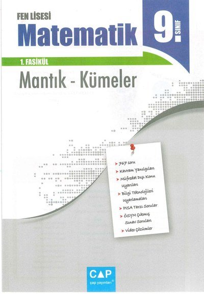 FEN LİSESİ MATEMATİK 1. FASİKÜL MANTIK - KÜMELER