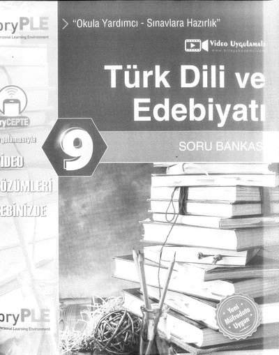 TÜRK DİLİ VE EDEBİYATI SORU BANKASI Zeta Fotokopi