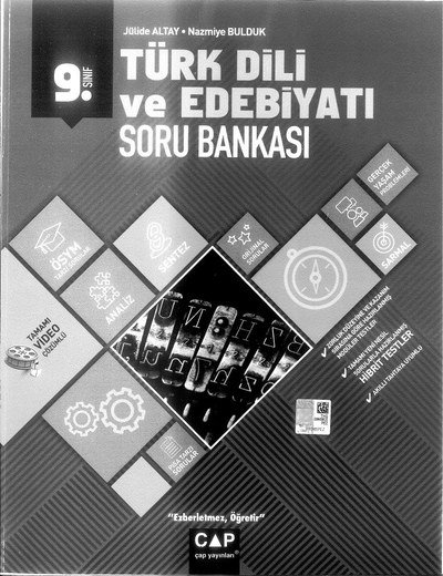 TÜRK DİLİ VE EDEBİYATI SORU BANKASI Zeta Fotokopi