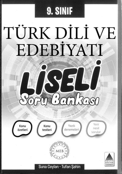 TÜRK DİLİ VE EDEBİYATI LİSELİ SORU BANKASI Zeta Fotokopi