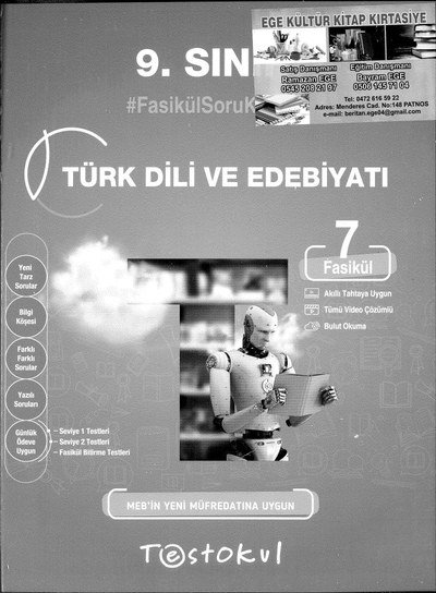 TÜRK DİLİ VE EDEBİYATI FASİKÜL SORU KİTABI