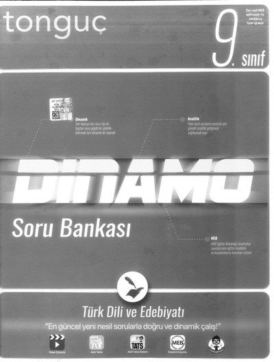 DİNAMO SORU BANKASI TÜRK DİLİ VE EDEBİYATI Zeta Fotokopi