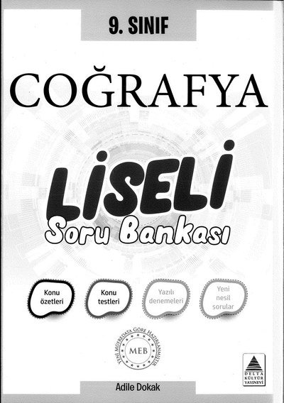 COĞRAFYA LİSELİ SORU BANKASI Zeta Fotokopi