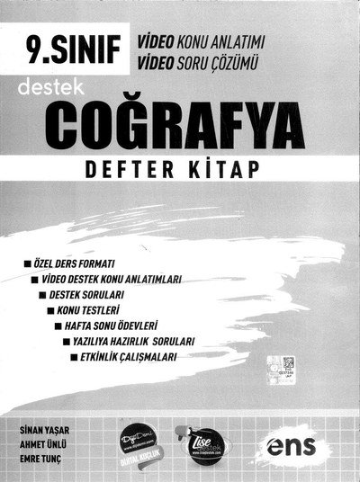 COĞRAFYA DEFTER KİTAP VİDEO KONU ANLATIMI Zeta Fotokopi