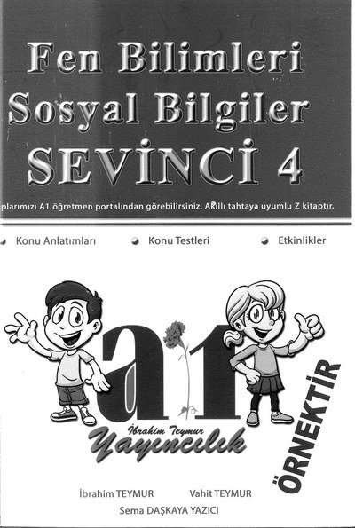 FEN BİLİMLERİ SOSYAL BİLGİLER SEVİNCİ