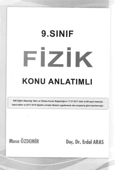 FİZİK KONU ANLATIMLI Zeta Fotokopi