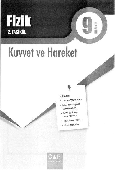 FİZİK 2. FASİKÜL KUVVET VE HAREKET