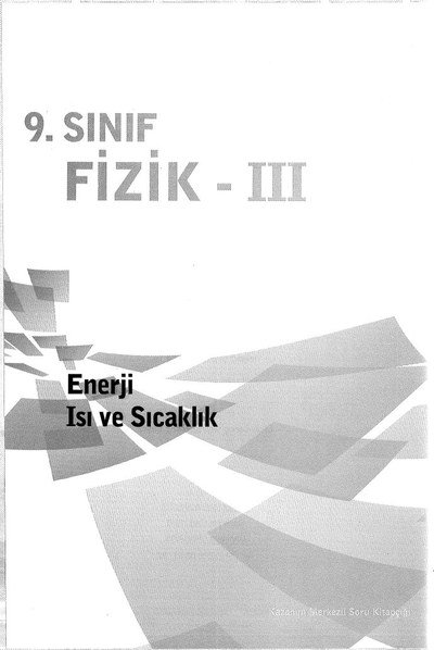 FİZİK 3 ENERJİ ISI VE SICAKLIK Zeta Fotokopi