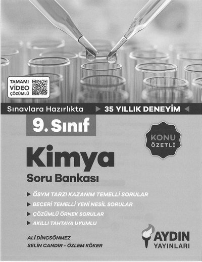 KİMYA SORU BANKASI KONU ÖZETLİ Zeta Fotokopi