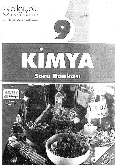 KİMYA SORU BANKASI