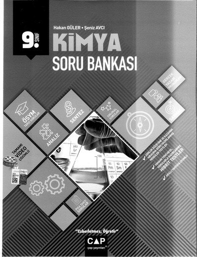 KİMYA SORU BANKASI Zeta Fotokopi