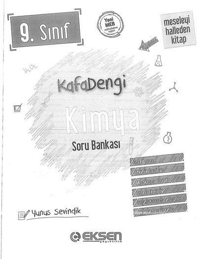 KAFADENGİ KİMYA SORU BANKASI Zeta Fotokopi