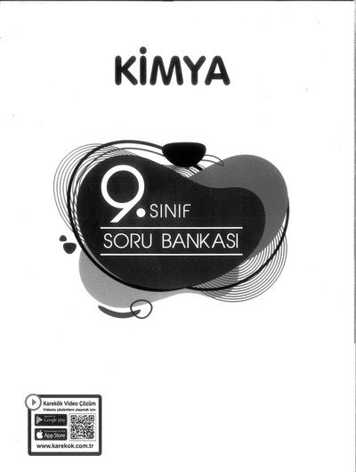 KİMYA SORU BANKASI