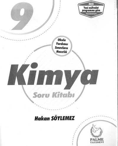 KİMYA SORU KİTABI