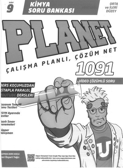 KİMYA SORU BANKASI PLANET 1091 VİDEO ÇÖZÜMLÜ SORU Zeta Fotokopi