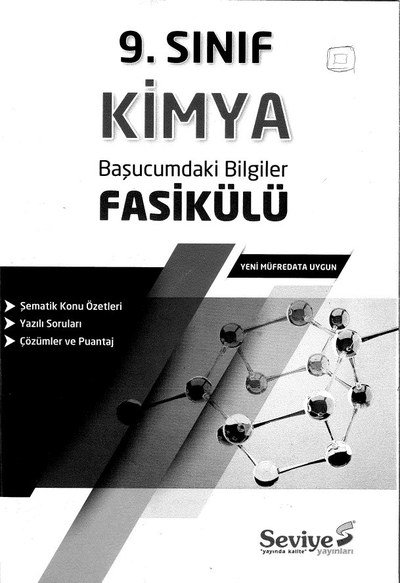 KİMYA BAŞUCUMDAKİ BİLGİLER FASİKÜLÜ Zeta Fotokopi