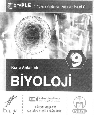 KONU ANLATIMLI BİYOLOJİ