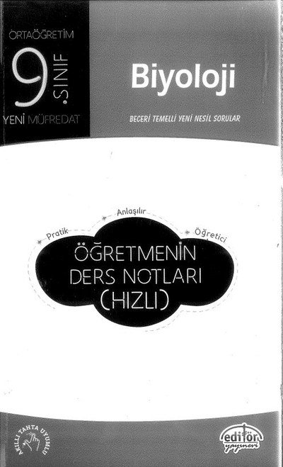BİYOLOJİ ÖĞRETMENİN DERS NOTLARI (HIZLI) Zeta Fotokopi