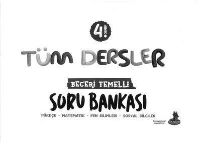 TÜM DERSLER BECERİ TEMELLİ SORU BANKASI Zeta Fotokopi