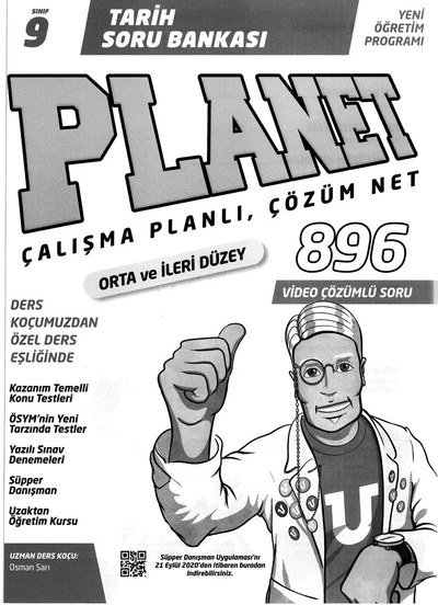 TARİH SORU BANKASI PLANET ÇALIŞMA PLANLI ÇÖZÜM NET Zeta Fotokopi