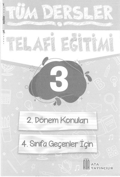 TÜM DERSLER TELAFİ EĞİTİMİ Zeta Fotokopi