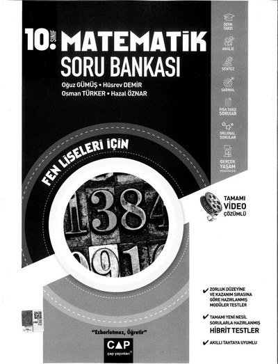 MATEMATİK SORU BANKASI FEN LİSELERİ İÇİN Zeta Fotokopi