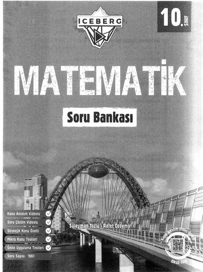 MATEMATİK SORU BANKASI ICEBERG Zeta Fotokopi
