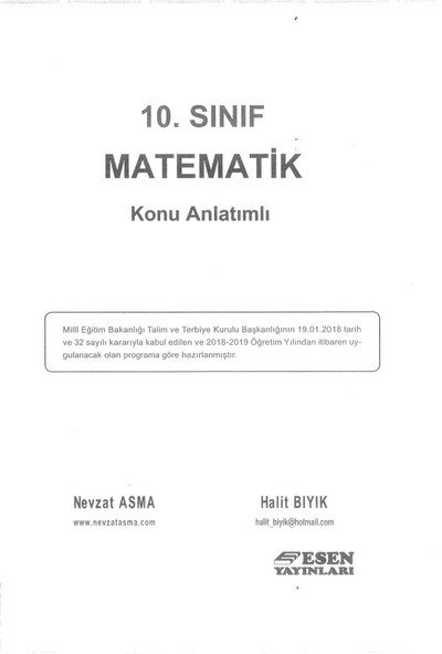 MATEMATİK KONU ANLATIMLI