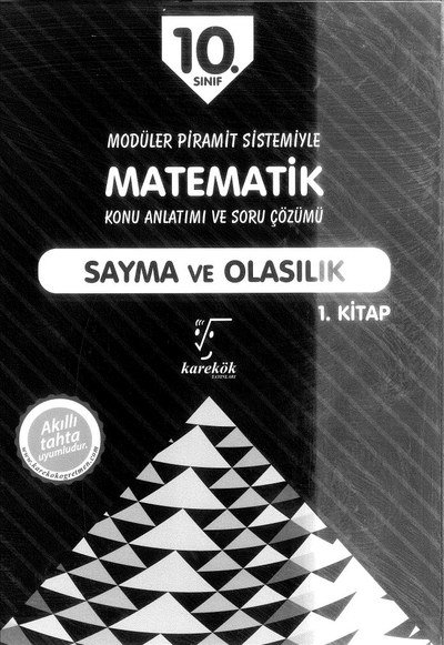 MODÜLER PİRAMİT SİSTEMİYLE MATEMATİK SAYMA VE OLASILIK 1. KİTAP Zeta Fotokopi