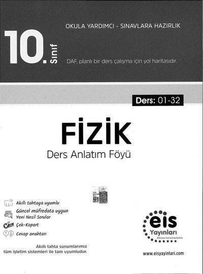 FİZİK DERS ANLATIM FÖYÜ Zeta Fotokopi