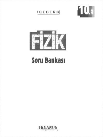 FİZİK SORU BANKASI ICEBERG Zeta Fotokopi