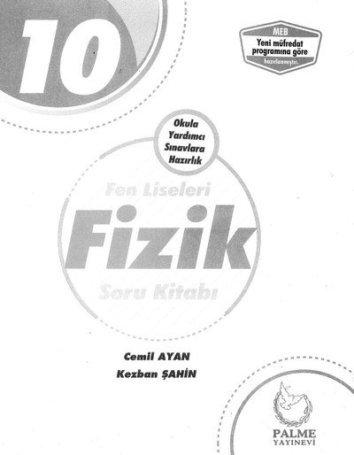 FEN LİSELERİ FİZİK SORU KİTABI Zeta Fotokopi