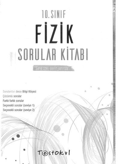 FİZİK SORULAR KİTABI Zeta Fotokopi