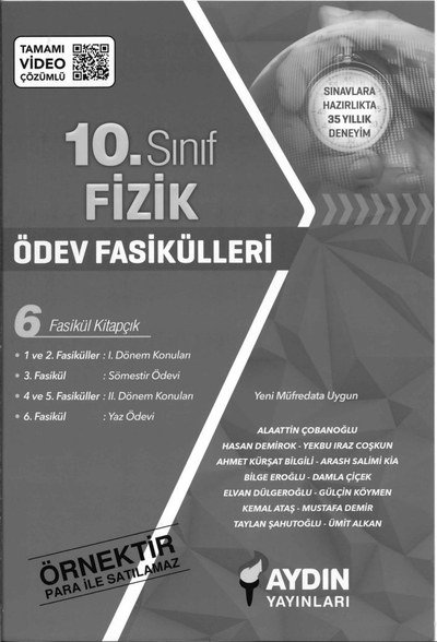 FİZİK ÖDEV FASİKÜLLERİ Zeta Fotokopi