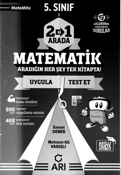 2 Sİ 1 ARADA MATEMATİK Zeta Fotokopi