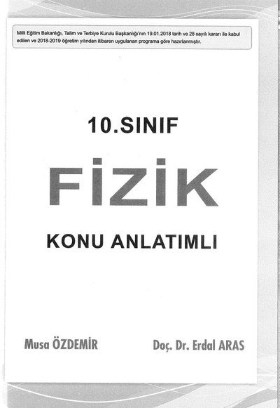FİZİK KONU ANLATIMLI Zeta Fotokopi