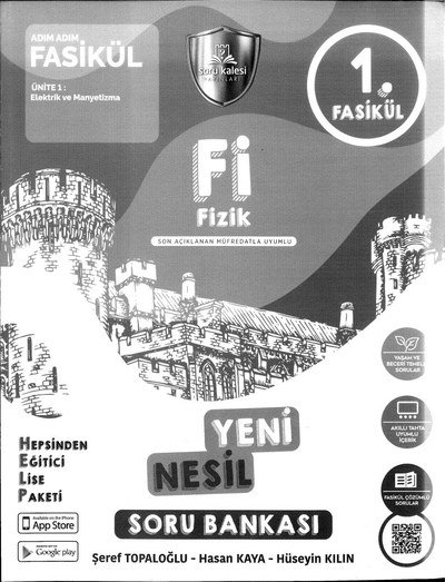 Fİ FİZİK YENİ NESİL SORU BANKASI ADIM ADIM FASİKÜL Zeta Fotokopi