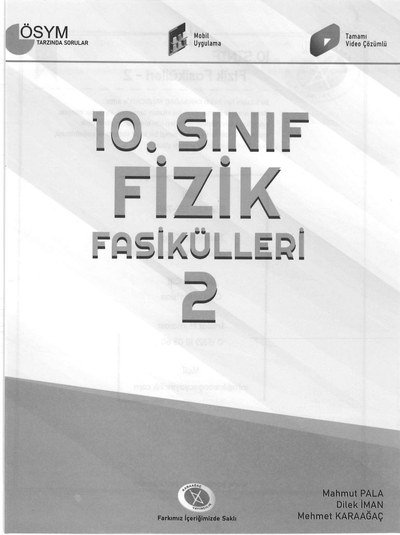 FİZİK FASİKÜLLERİ 2 Zeta Fotokopi