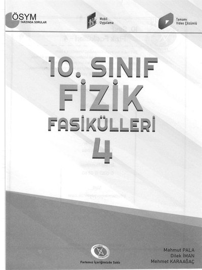 FİZİK FASİKÜLLERİ 4 Zeta Fotokopi