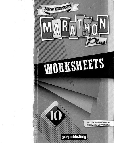 NEW EDITON MARATHON WORKSHEETS