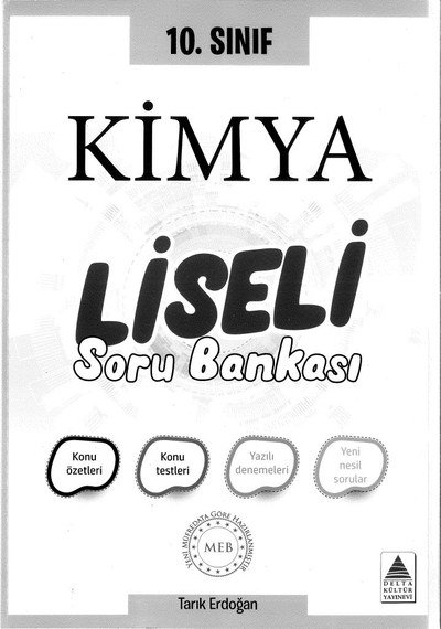KİMYA LİSELİ SORU BANKASI Zeta Fotokopi