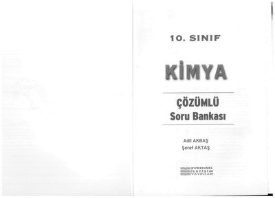 KİMYA ÇÖZÜMLÜ SORU BANKASI Zeta Fotokopi
