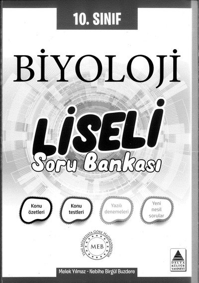BİYOLOJİ LİSELİ SORU BANKASI Zeta Fotokopi