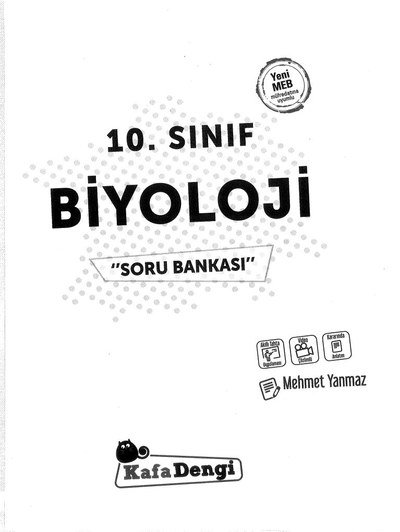BİYOLOJİ SORU BANKASI Zeta Fotokopi