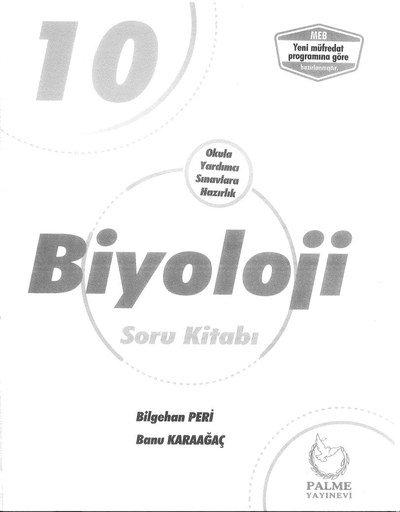 BİYOLOJİ SORU KİTABI Zeta Fotokopi