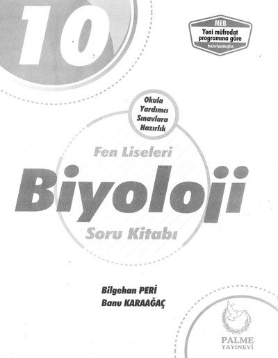 FEN LİSELERİ BİYOLOJİ SORU KİTABI Zeta Fotokopi